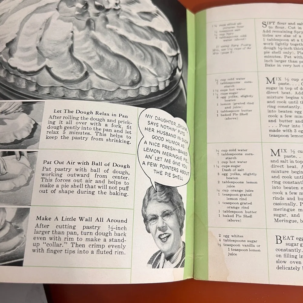 Vintage Aunt Jenny's Favorite Recipes Spry Shortening Cookbook Advertising 1930s